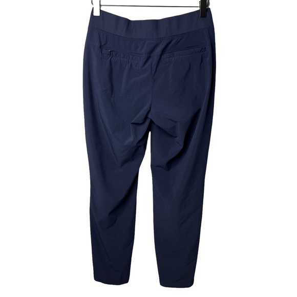 Athleta Midtown Pull On Jogger Pants Navy Blue Size 0 Travel Pants 353676 - Picture 5 of 10
